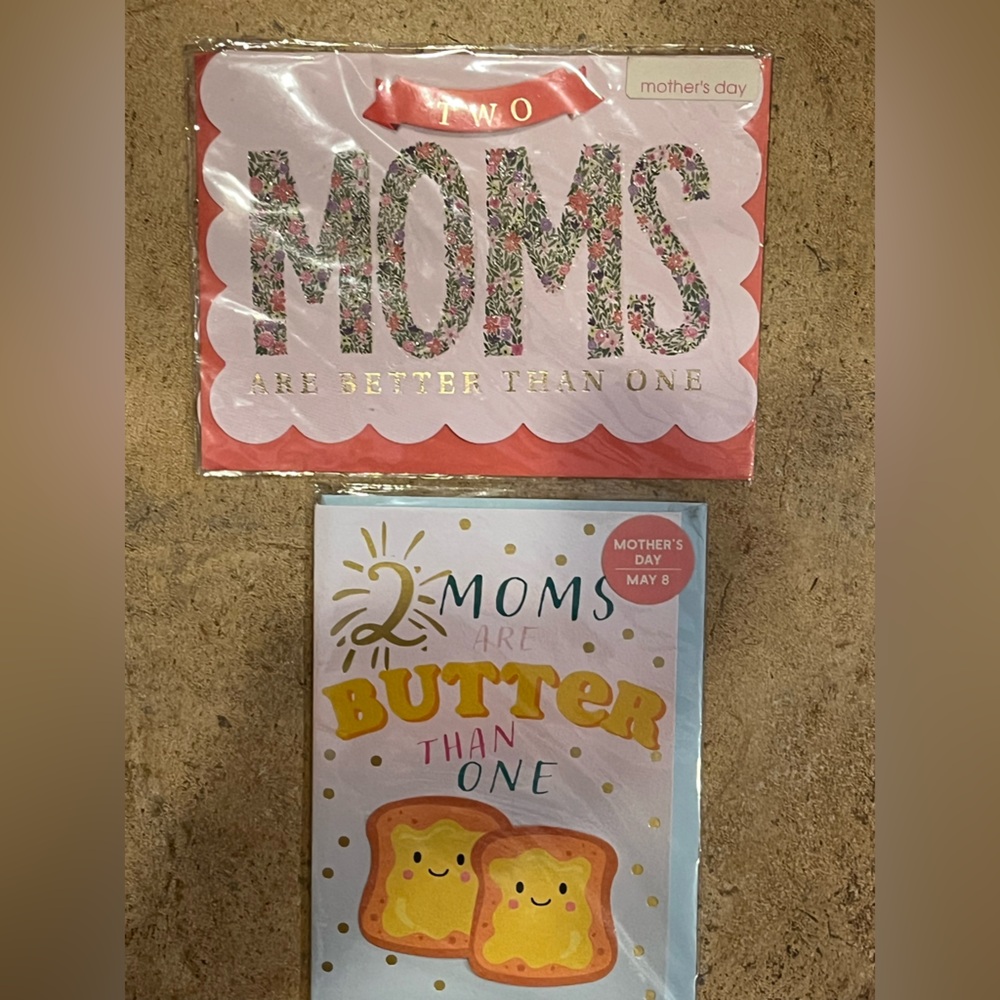 Mother's Day Greeting Cards Two Moms are Better Than One by Sheffield Home and